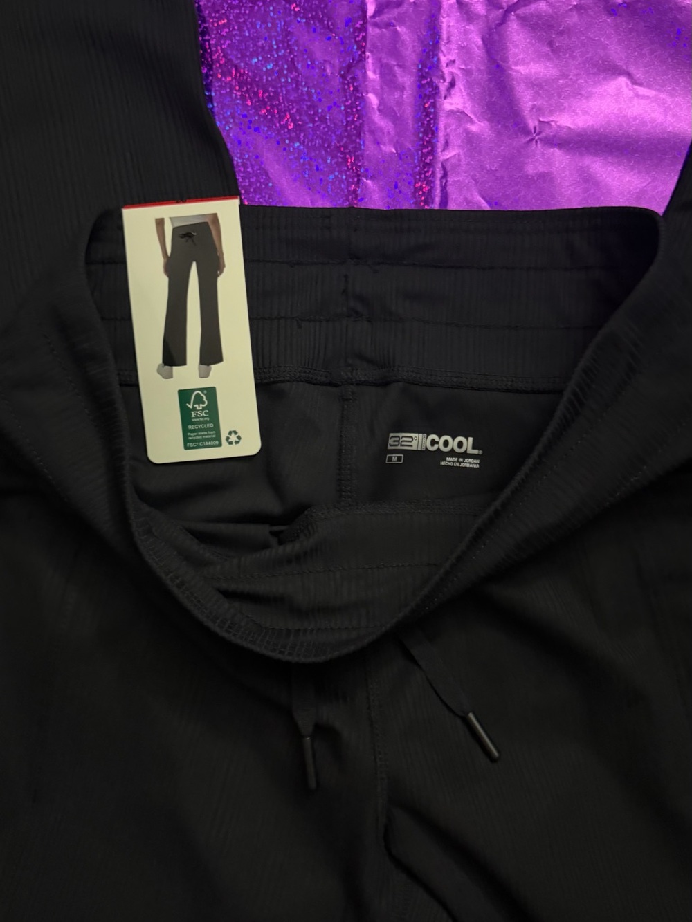 Womens Black Performance Pants